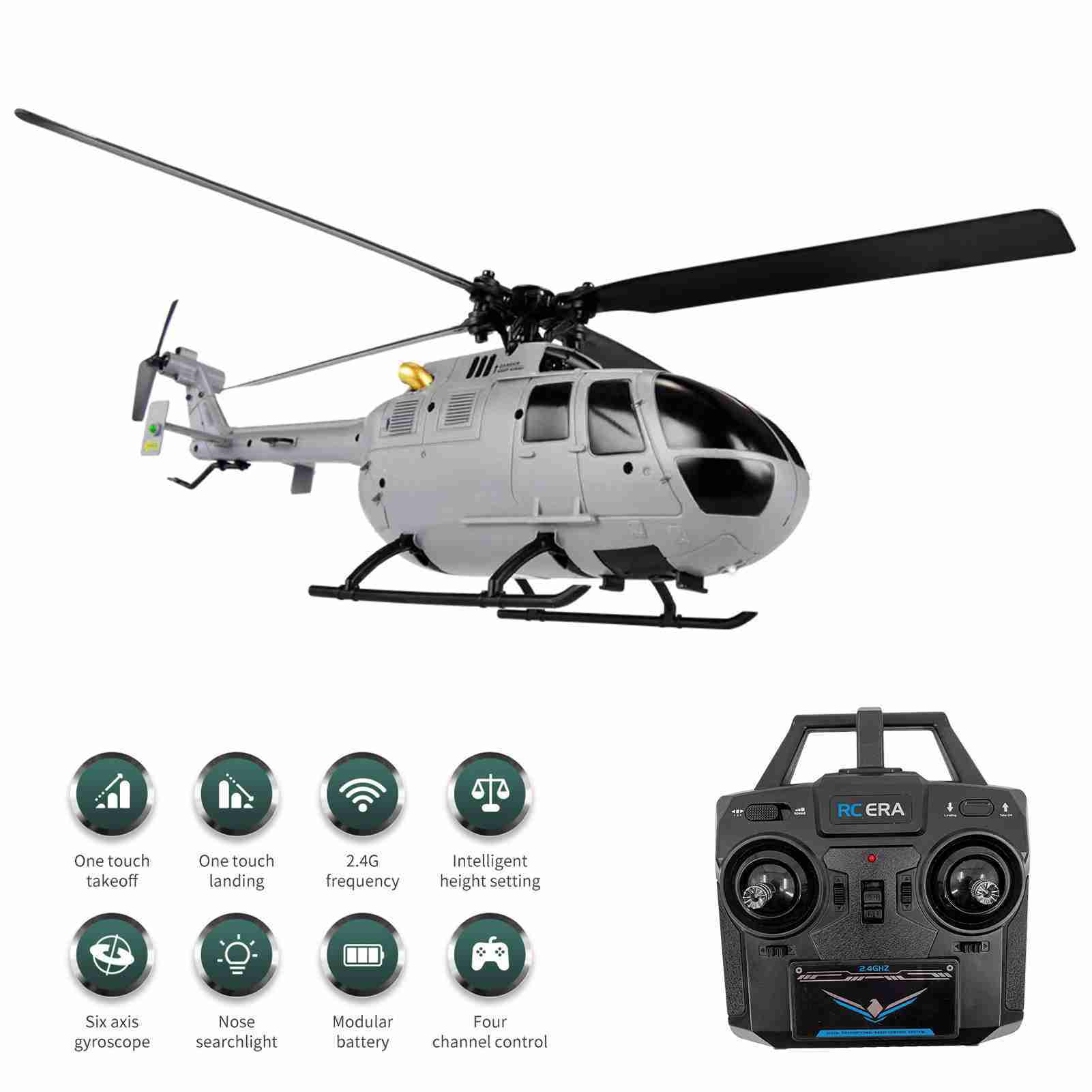 Rc Helicopter Gyro - NEUER RC-Helikopter RC-Flugzeug mit Einzelpropeller ohne