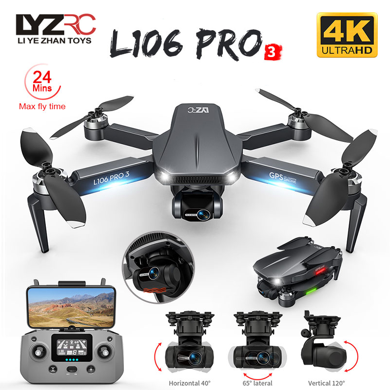 L106 Pro 3 Drohne 5G WIFI FPV  – Rc Helicopter Charger Bewertung und Preis